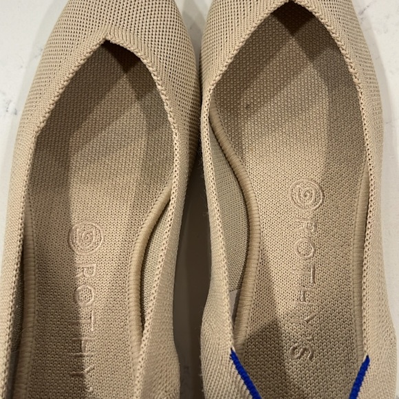 Rothy's Tan Loafers Classic Flats - Picture 6 of 7
